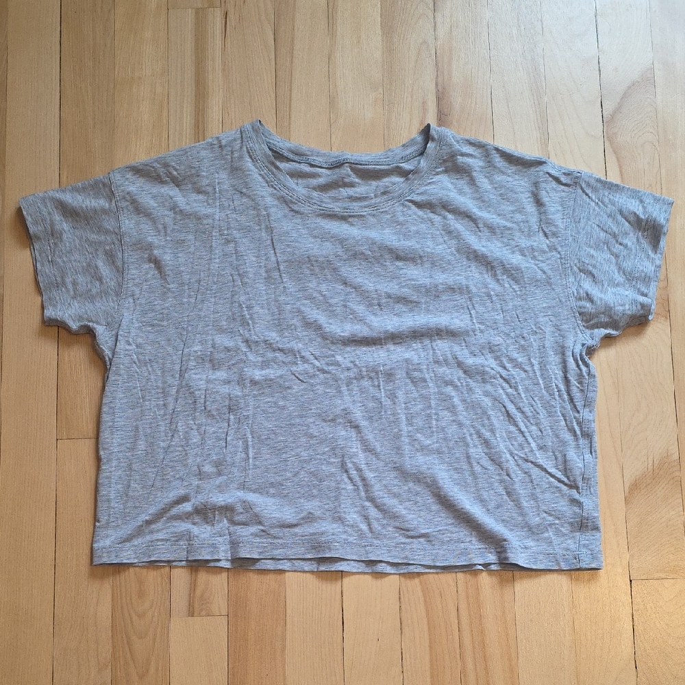 Gray Lululemon Cates Top